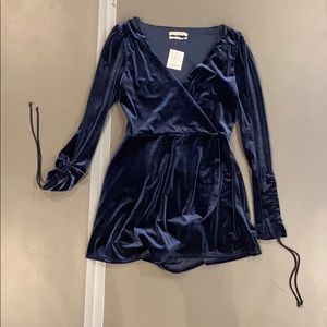 Velvet romper